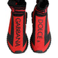 Red Black High Top Sorrento Sneakers Shoes