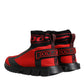 Red Black High Top Sorrento Sneakers Shoes