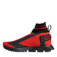 Red Black High Top Sorrento Sneakers Shoes