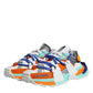 Multicolor Panelled Space Men Sneakers Shoes