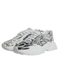 White Black Graffiti Daymaster Sneakers Shoes