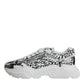 White Black Graffiti Daymaster Sneakers Shoes