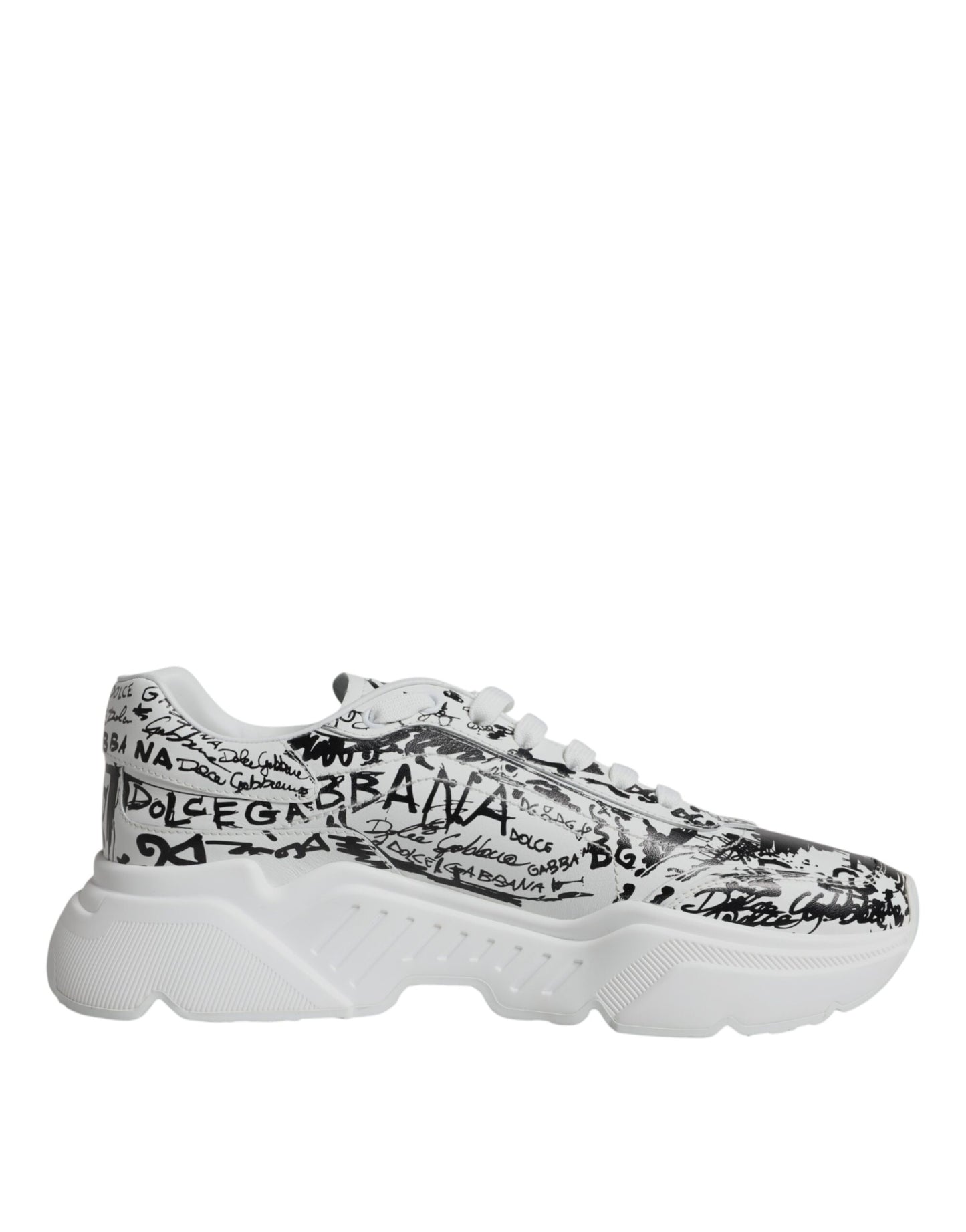 White Black Graffiti Daymaster Sneakers Shoes