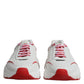 White Red Daymaster Low Top Men Sneakers Shoes