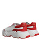 White Red Daymaster Low Top Men Sneakers Shoes