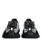 Black Logo Lace Up Low Top NS1 Sneakers Shoes