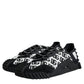 Black Logo Lace Up Low Top NS1 Sneakers Shoes