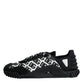 Black Logo Lace Up Low Top NS1 Sneakers Shoes