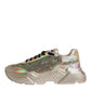 Gold Sequin Iridiscent Daymaster Sneakers Shoes