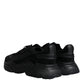 Black Leather Daymaster Low Top Sneakers Shoes