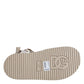 Beige Nappa Devotion Strap Men Sandals Shoes