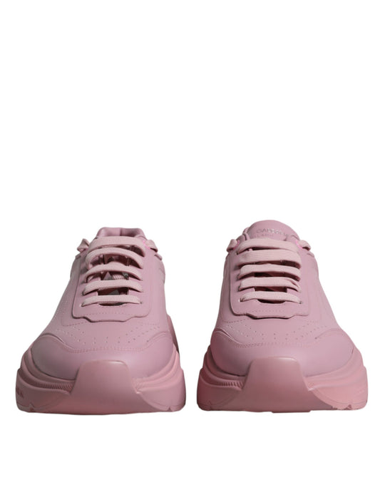 Pink Leather Daymaster Low Top Sneakers Shoes