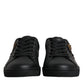 Black London Sacred Heart Men Sneakers Shoes