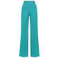 Green Polyester Jeans & Pant