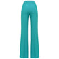 Green Polyester Jeans & Pant