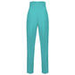 Green Polyester Jeans & Pant