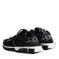 Black Mesh Sorrento Trekking Sneakers Shoes