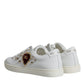 White Portofino Sacred Heart Sneakers Shoes