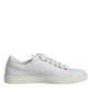 White Portofino Sacred Heart Sneakers Shoes