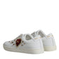 White Portofino Sacred Heart Sneakers Shoes