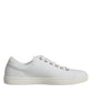 White Portofino Sacred Heart Sneakers Shoes