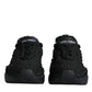 Black Knitted Daymaster Sneakers Shoes