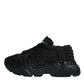 Black Knitted Daymaster Sneakers Shoes