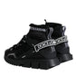 Black Sorrento Socks Logo Sneakers Shoes