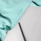 Light Blue Jersey Long Drape One Shoulder Dress