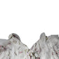 White Floral Ruffles Lace Long Sleeves Maxi Dress