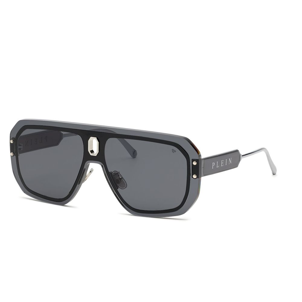 Gray Metal Sunglasses