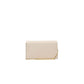 Beige Polyethylene Crossbody Bag