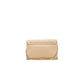 Beige Polyethylene Crossbody Bag