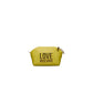 Yellow Polyethylene Crossbody Bag