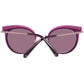 Purple Metal And Plastic Sunglasses