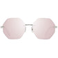 Silver Metal Sunglasses