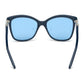 Blue Injected Sunglasses