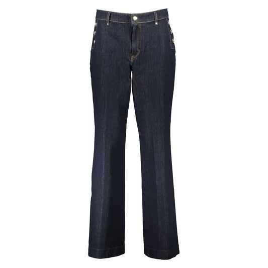 Blue Cotton Jeans & Pant