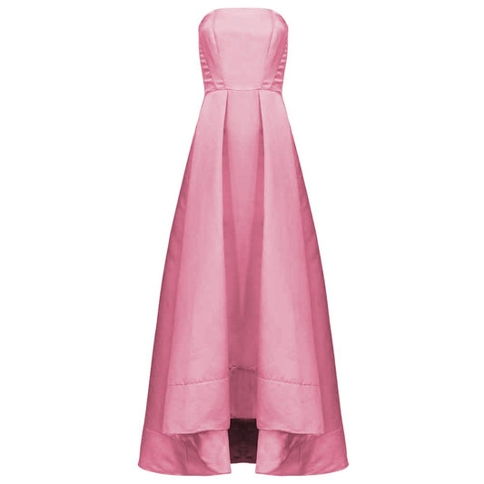 Pink Polyester Dress