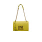 Yellow Polyethylene Crossbody Bag