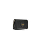 Black Polyethylene Crossbody Bag