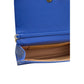 Blue Polyethylene Crossbody Bag