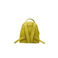 Yellow Polyethylene Backpack