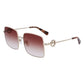 Gold Metal Sunglasses