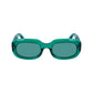 Green Injected Sunglasses