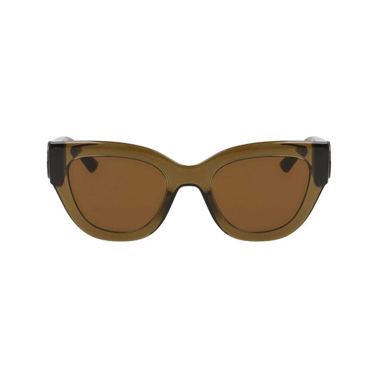 Brown Injected Sunglasses