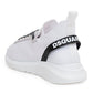 White Polyester Sneaker