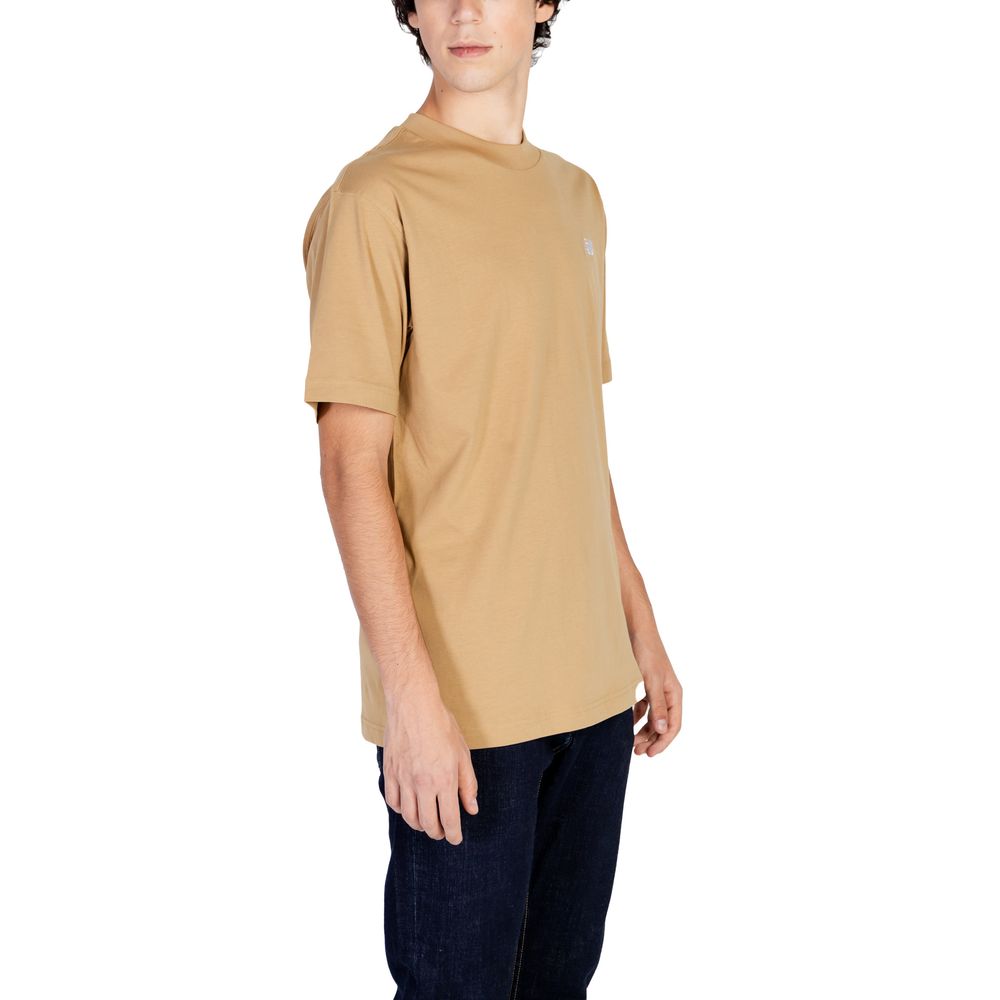 Beige Cotton T-Shirt