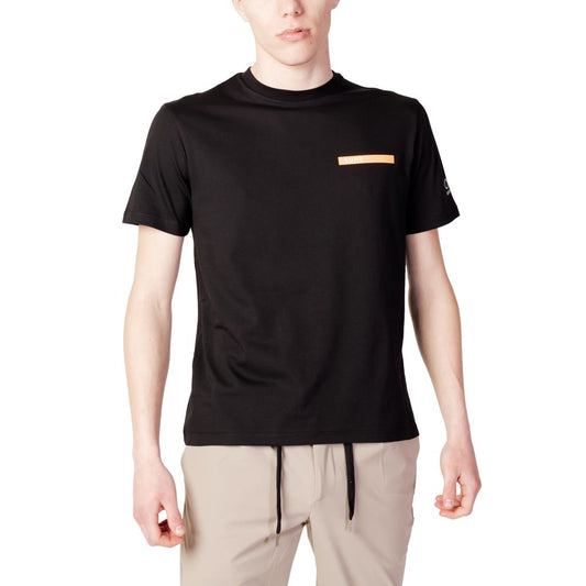 Black Cotton T-Shirt