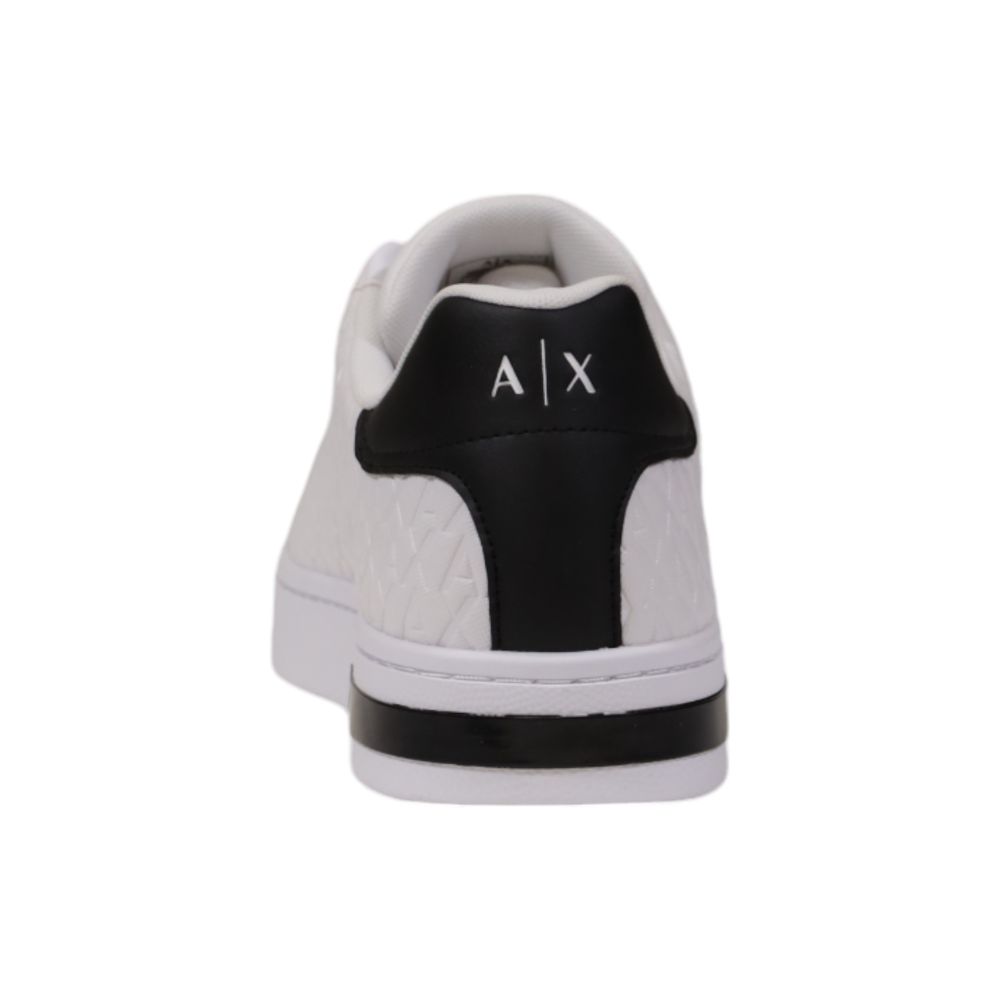 White Polyester Sneaker